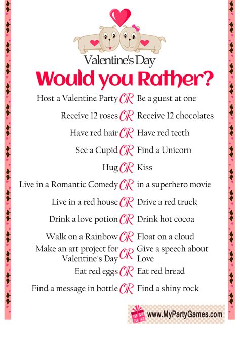 Printable Would You Rather Game For Kids Woo Would You Rather Worksheet - Would You Rather Worksheet