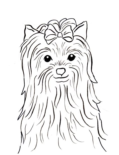 Printable Yorkie Coloring Pages   Monsters Yorki And Elli Coloring Page Online For - Printable Yorkie Coloring Pages