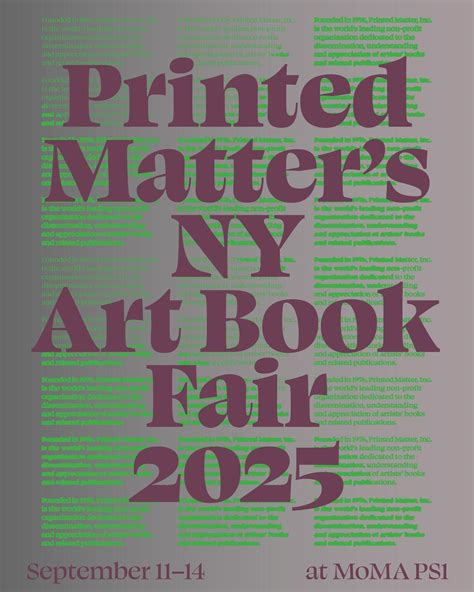 printed matters biography