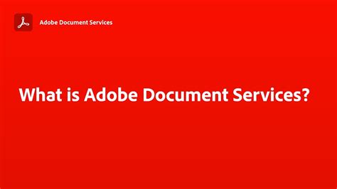 Read Online Printing Adobe Document Service 