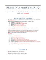 Download Printing Press Mini Q With Answers 