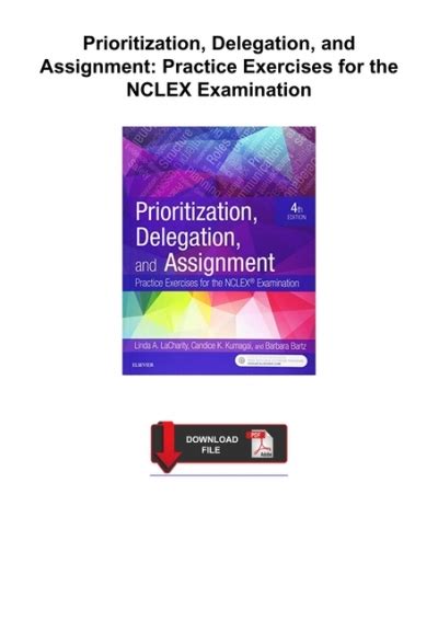 Read Online Prioritization Delegation Assignment Exercises Examination 