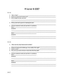 prisoner b 3087 ar test answers
