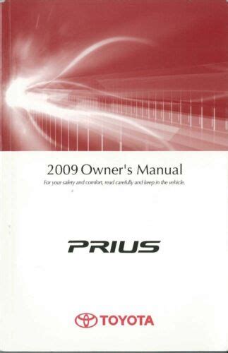 Read Online Prius 2009 User Guide 