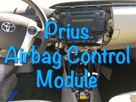 Download Prius Airbag Module Location 