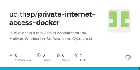 private internet acceb docker