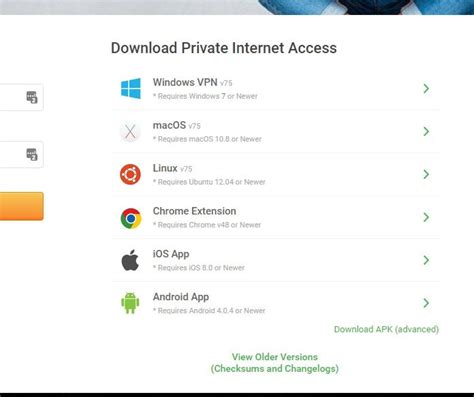 private internet acceb installer
