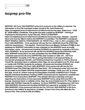 Pro File Isoprep