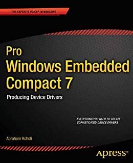 Full Download Pro Windows Embedded Compact 7 Producing Device Drivers Experts Voice In Windows 