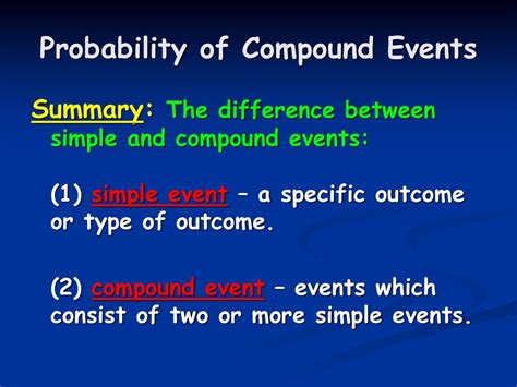 Probabilities Of Simple And Compound Events 7th Grade Probability 7th Grade Math Worksheets - Probability 7th Grade Math Worksheets