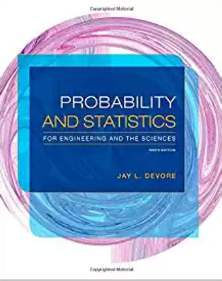 probability and statistics devore solution manual