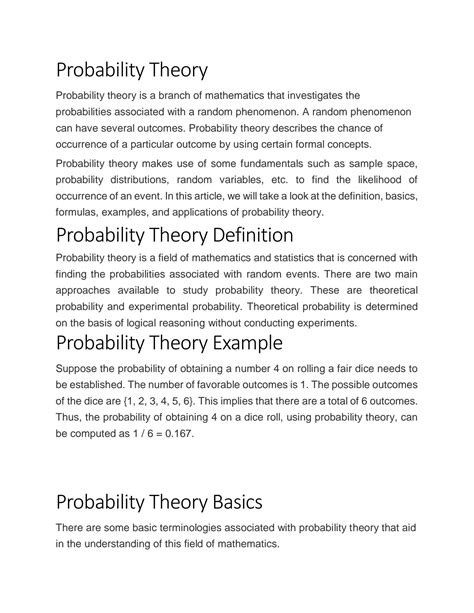 Probability Theory And Examples Solution