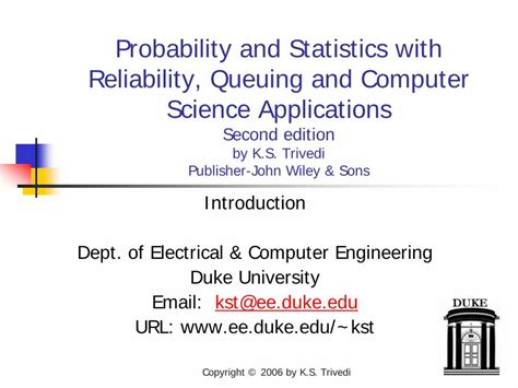 Probability Trivedi Solution