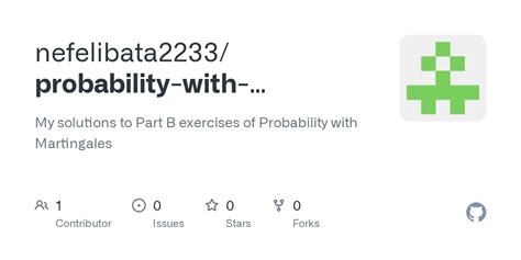 Probability With Martingales Solutions