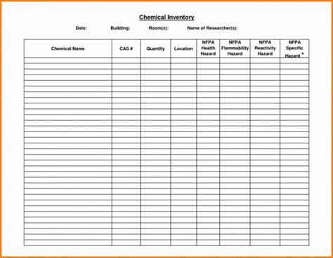 Probate Accounting Spreadsheet