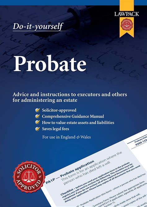 Probate Kit ( Do It Yourself Kit)