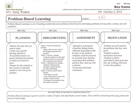 problem centered learning lesson plans