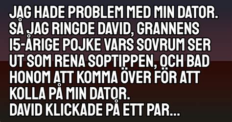 problem med datorn