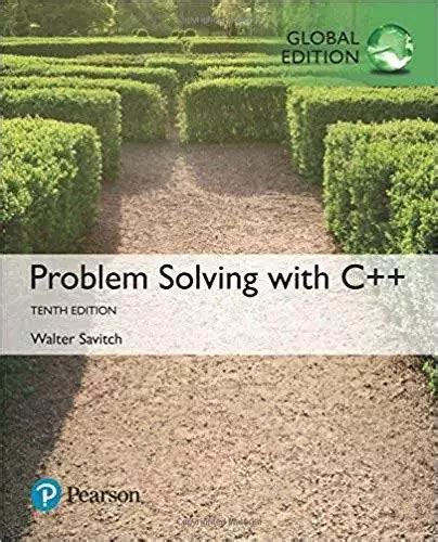 problem solving with c 10th edition