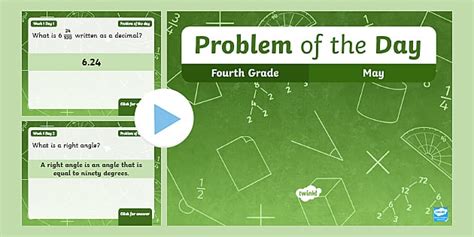 Download Problem And Solution Powerpoint 4Th Grade 