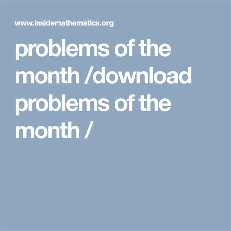 Read Online Problem Of The Month Polly Gone Answers 