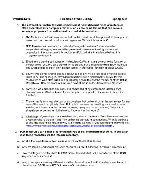 Full Download Problem Set 6 University Of Cambridge 