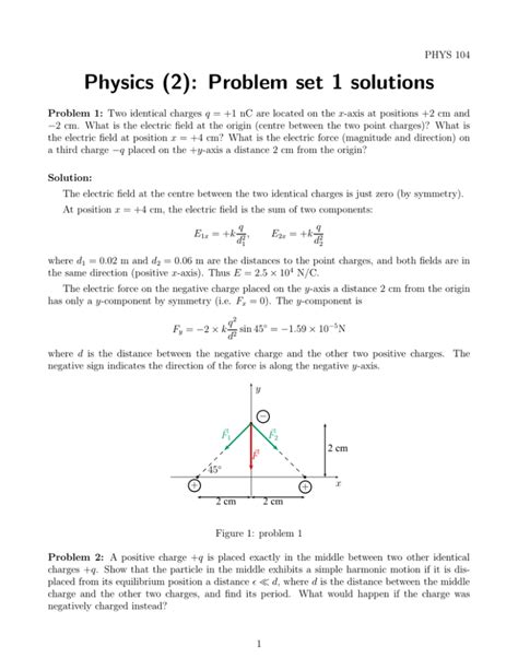 Full Download Problem Set Physics 