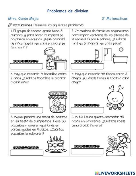 Problemas Con Divisiones