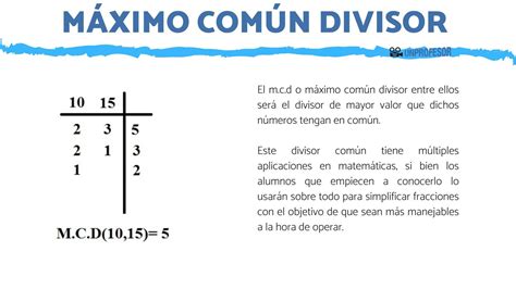 Problemas De Maximo Comun Divisor
