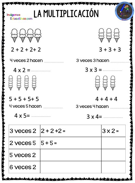 Problemas de multiplicación para 3º curso de primaria