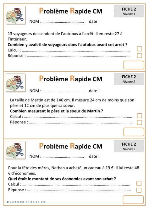 problemes cm2 ancienne edition