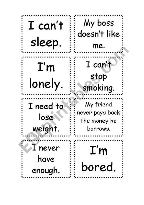 problems and solutions ESL worksheet by bouncy_me