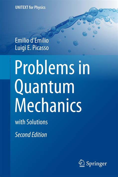 Full Download Problems In Quantum Mechanics With Solutions Unitext 