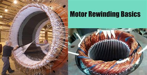 procedure for motor rewinding