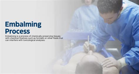 Procedure Of Embalming