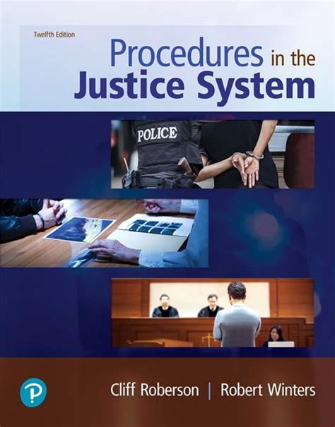 Procedures In The Justice System 10th Edition
