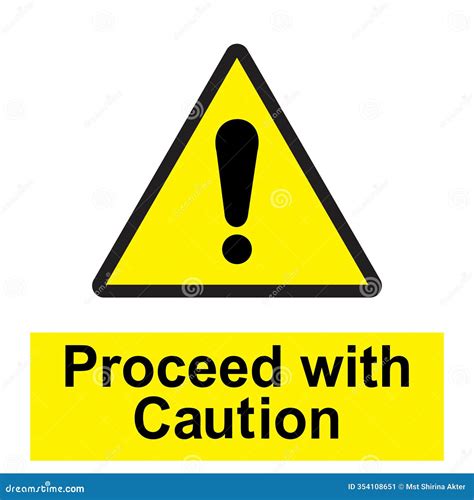 Proceed With Caution Sign Ap Stat