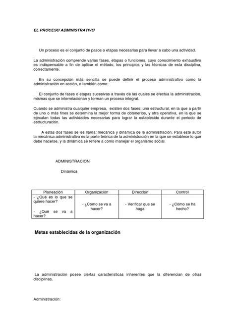 proceso administrativo stoner