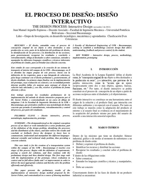 Proceso De Diseño