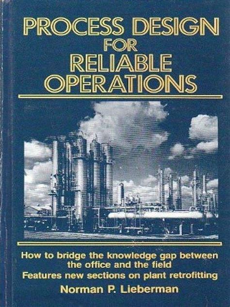 process design for reliable operations