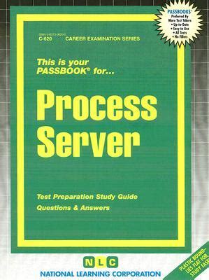 Full Download Process Server Test Preparation Study Guide File Type Pdf 