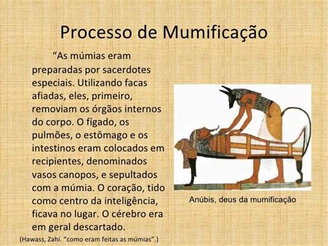 Processo De Mumificação