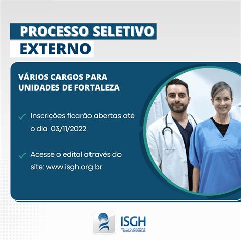 Processo Seletivo Isgh