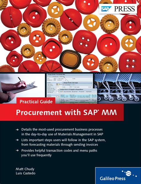 Procurement With Sap Mm Practical Guide 1st Edition Sap Press