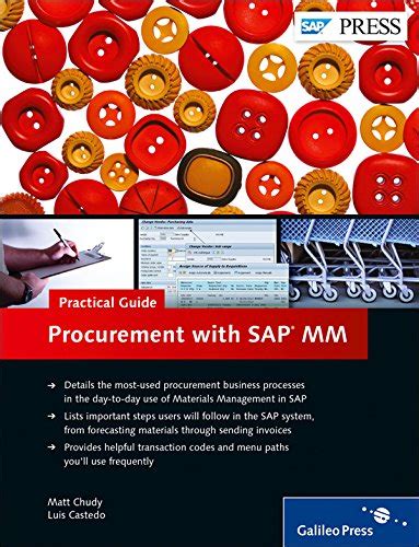Read Online Procurement With Sap Mm Practical Guide 1St Edition Sap Press 