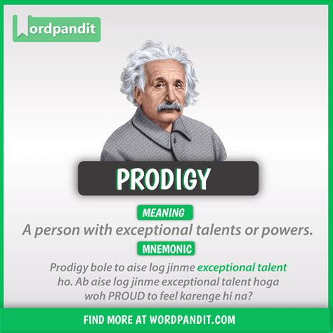 Prodigy Meaning