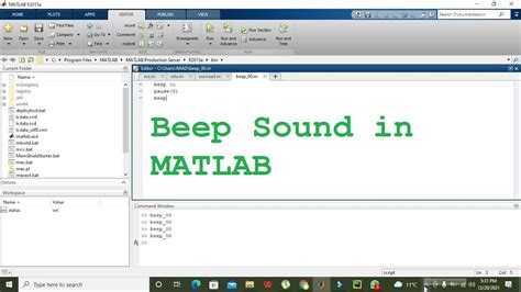 Produce Operating System Beep Sound Matlab Beep Mathworks Beep Math - Beep Math