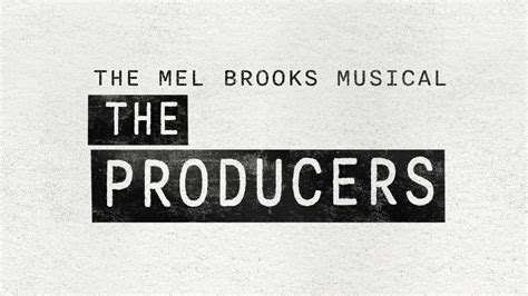 Producers The Musical Script