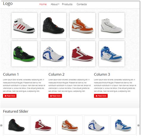 Product Catalog Html Template Free