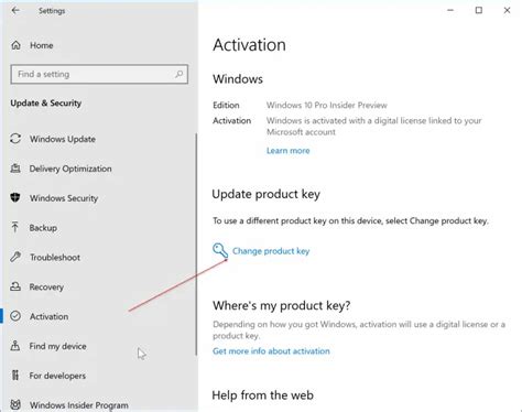 Product Key Windows 10